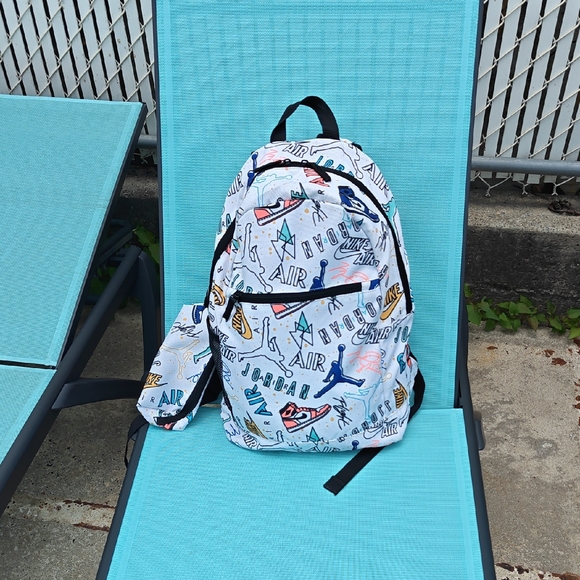 Nike Other - Nike White and Black Backpack Accessories